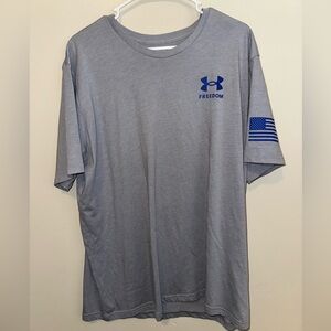 Under Armour Men's Gray Freedom T-Shirt